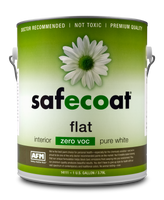 AFM Safecoat Interior Paint Flat, Zero VOC (1 Gallon)
