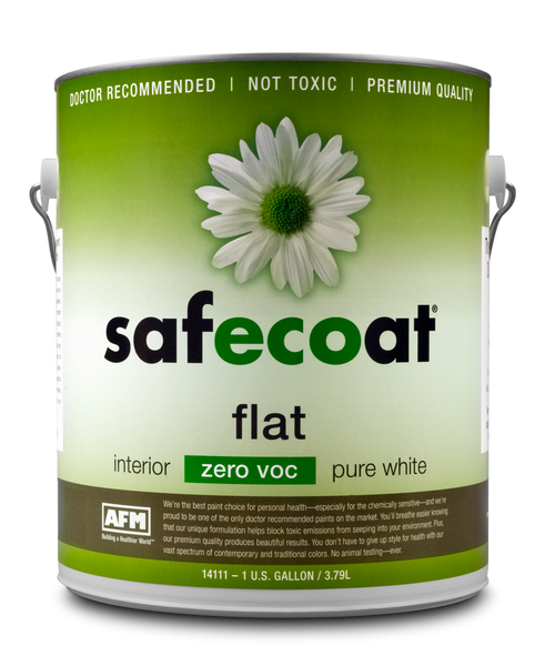 AFM Safecoat Interior Paint Flat, Zero VOC (1 Gallon)